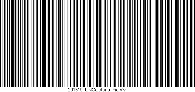 Código de barras (EAN, GTIN, SKU, ISBN): '201519_UNCalotona_FiatVM'