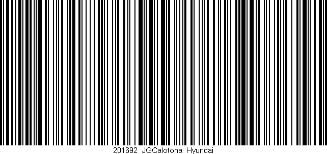 Código de barras (EAN, GTIN, SKU, ISBN): '201692_JGCalotona_Hyundai'