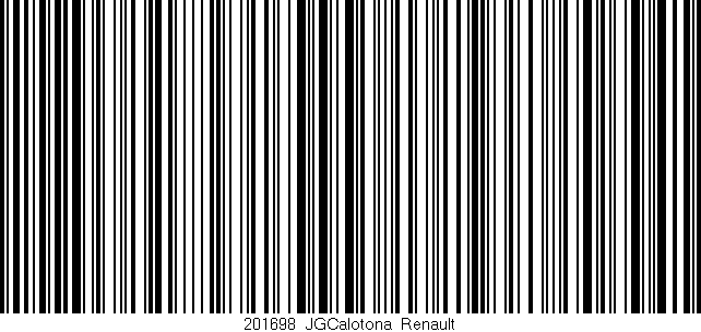 Código de barras (EAN, GTIN, SKU, ISBN): '201698_JGCalotona_Renault'