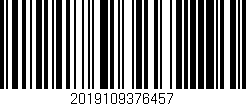 Código de barras (EAN, GTIN, SKU, ISBN): '2019109376457'