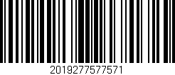 Código de barras (EAN, GTIN, SKU, ISBN): '2019277577571'