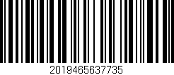 Código de barras (EAN, GTIN, SKU, ISBN): '2019465637735'