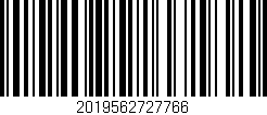 Código de barras (EAN, GTIN, SKU, ISBN): '2019562727766'