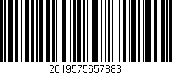 Código de barras (EAN, GTIN, SKU, ISBN): '2019575657883'