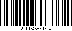 Código de barras (EAN, GTIN, SKU, ISBN): '2019645563724'