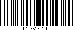 Código de barras (EAN, GTIN, SKU, ISBN): '2019653682929'