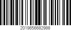 Código de barras (EAN, GTIN, SKU, ISBN): '2019656682988'
