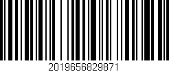 Código de barras (EAN, GTIN, SKU, ISBN): '2019656829871'