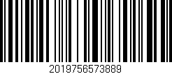 Código de barras (EAN, GTIN, SKU, ISBN): '2019756573889'