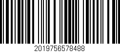 Código de barras (EAN, GTIN, SKU, ISBN): '2019756578488'