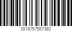Código de barras (EAN, GTIN, SKU, ISBN): '2019757567382'