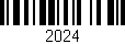 Código de barras (EAN, GTIN, SKU, ISBN): '2024'