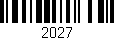 Código de barras (EAN, GTIN, SKU, ISBN): '2027'