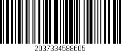 Código de barras (EAN, GTIN, SKU, ISBN): '2037334588605'