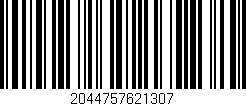 Código de barras (EAN, GTIN, SKU, ISBN): '2044757621307'