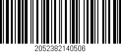 Código de barras (EAN, GTIN, SKU, ISBN): '2052382140506'