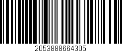 Código de barras (EAN, GTIN, SKU, ISBN): '2053888664305'