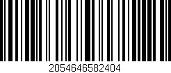 Código de barras (EAN, GTIN, SKU, ISBN): '2054646582404'