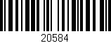 Código de barras (EAN, GTIN, SKU, ISBN): '20584'