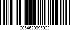 Código de barras (EAN, GTIN, SKU, ISBN): '2064629995022'
