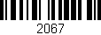 Código de barras (EAN, GTIN, SKU, ISBN): '2067'