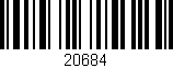 Código de barras (EAN, GTIN, SKU, ISBN): '20684'