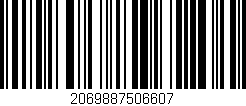 Código de barras (EAN, GTIN, SKU, ISBN): '2069887506607'
