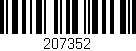 Código de barras (EAN, GTIN, SKU, ISBN): '207352'