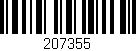 Código de barras (EAN, GTIN, SKU, ISBN): '207355'