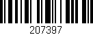 Código de barras (EAN, GTIN, SKU, ISBN): '207397'