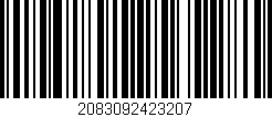 Código de barras (EAN, GTIN, SKU, ISBN): '2083092423207'
