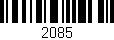 Código de barras (EAN, GTIN, SKU, ISBN): '2085'