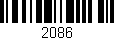 Código de barras (EAN, GTIN, SKU, ISBN): '2086'