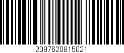Código de barras (EAN, GTIN, SKU, ISBN): '2087620815021'
