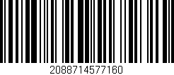 Código de barras (EAN, GTIN, SKU, ISBN): '2088714577160'