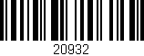 Código de barras (EAN, GTIN, SKU, ISBN): '20932'
