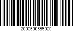 Código de barras (EAN, GTIN, SKU, ISBN): '2093600655020'