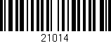 Código de barras (EAN, GTIN, SKU, ISBN): '21014'