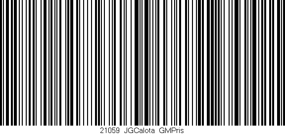Código de barras (EAN, GTIN, SKU, ISBN): '21059_JGCalota_GMPris'