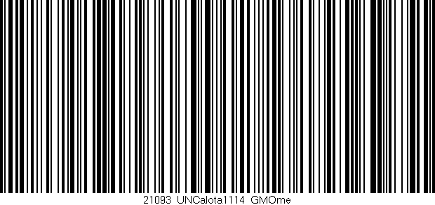 Código de barras (EAN, GTIN, SKU, ISBN): '21093_UNCalota1114_GMOme'