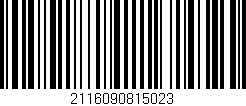 Código de barras (EAN, GTIN, SKU, ISBN): '2116090815023'