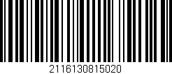 Código de barras (EAN, GTIN, SKU, ISBN): '2116130815020'