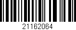 Código de barras (EAN, GTIN, SKU, ISBN): '21162064'