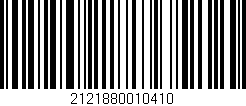 Código de barras (EAN, GTIN, SKU, ISBN): '2121880010410'