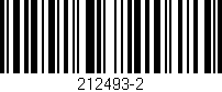 Código de barras (EAN, GTIN, SKU, ISBN): '212493-2'