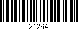 Código de barras (EAN, GTIN, SKU, ISBN): '21264'