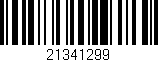 Código de barras (EAN, GTIN, SKU, ISBN): '21341299'