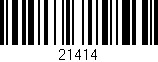 Código de barras (EAN, GTIN, SKU, ISBN): '21414'