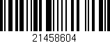 Código de barras (EAN, GTIN, SKU, ISBN): '21458604'