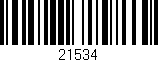 Código de barras (EAN, GTIN, SKU, ISBN): '21534'